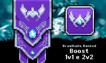 Brawlhalla Ranked 2026 - Boost 1v1 e 2v2.