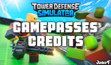 [BIOLOGIST E SABOTEUR] TOWER DEFENSE SIMULATOR [GAMEPASS E CREDITS]