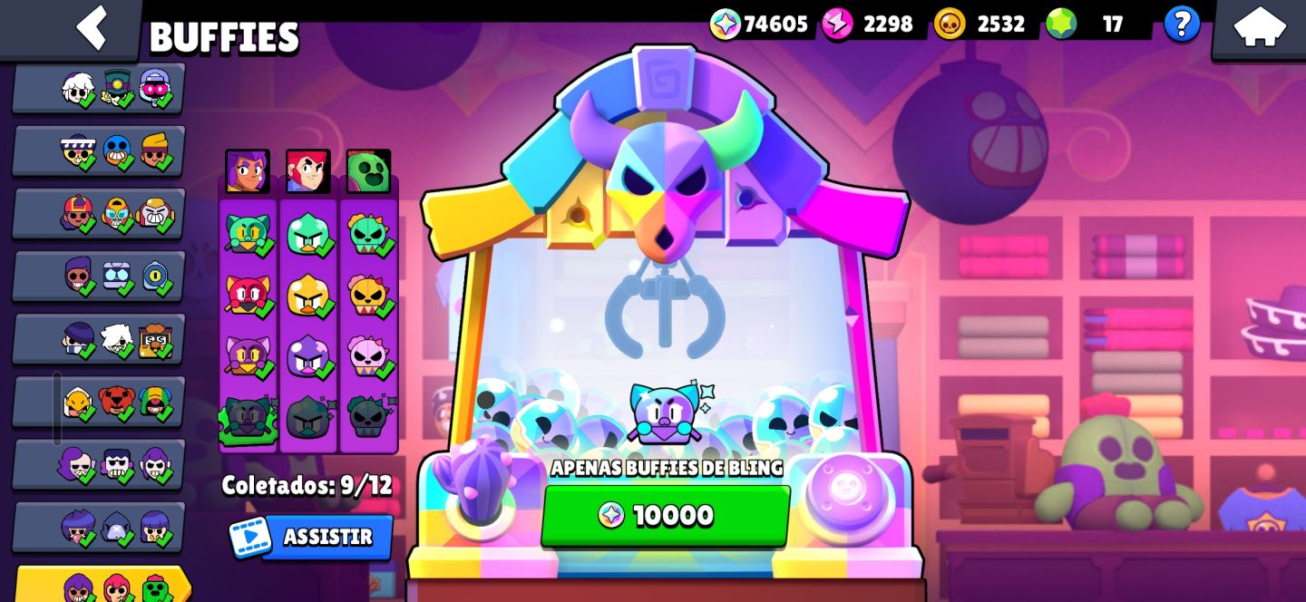 Conta de Brawl Stars 2019 full buffies
