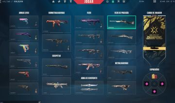 Conta Valorant skins mais 2k gastos