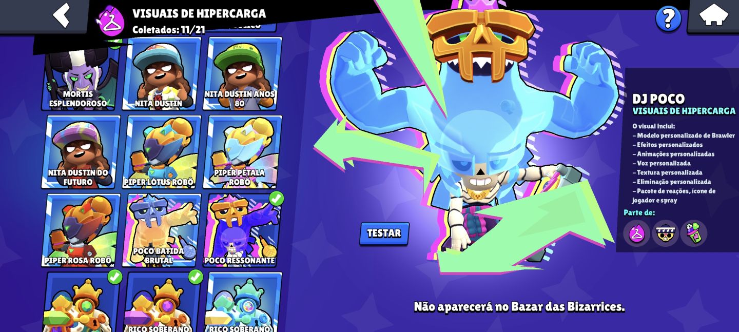 Conta Brawl Stars 100k troféus