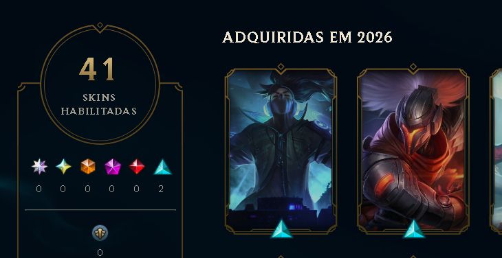 CONTA LEAGUE OF LEGENDS NÍVEL 20