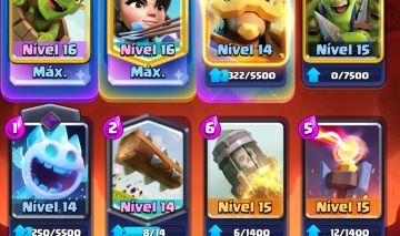 CONTA DE CLASH ROYALE ARENA 27!! conta extra