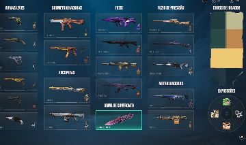 Conta desde o beta console, 8k em skins, 11 vandals, 14 facas, 9 phantons.