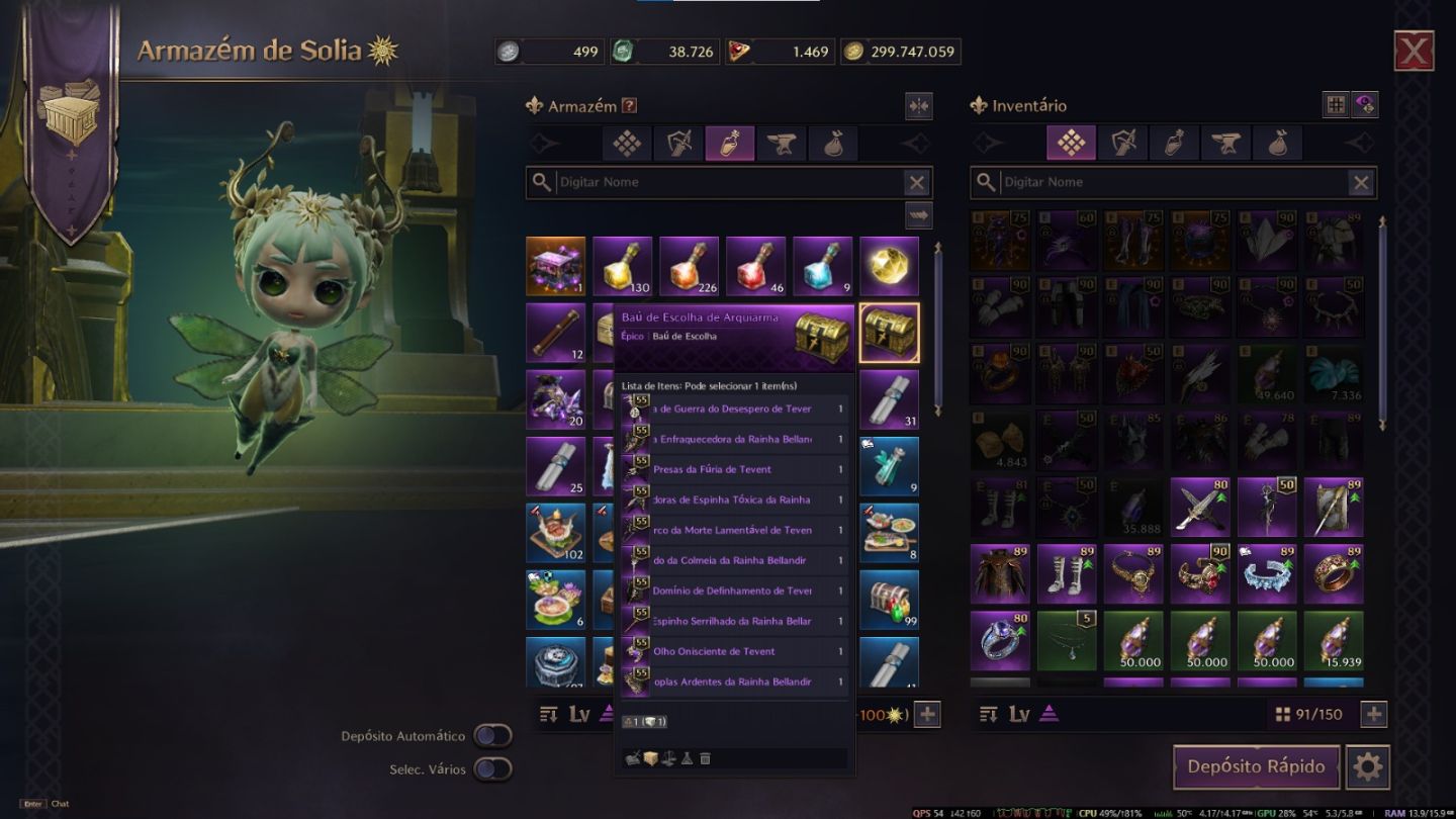 CONTA Throne and Liberty 10.300K de Power + STEAM 10 anos LVL 65 + Muitos jogos