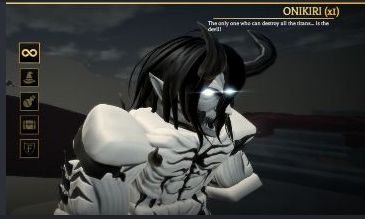 Onikiri Eren titan skin aot revolution