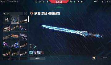Conta valorant kuronami 2.0 e outras skins