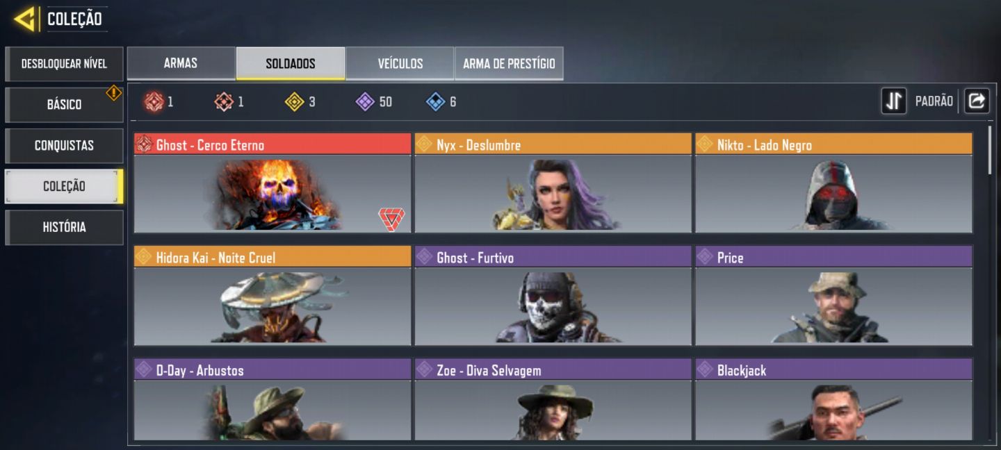 Conta Call of Duty Mobile Topp