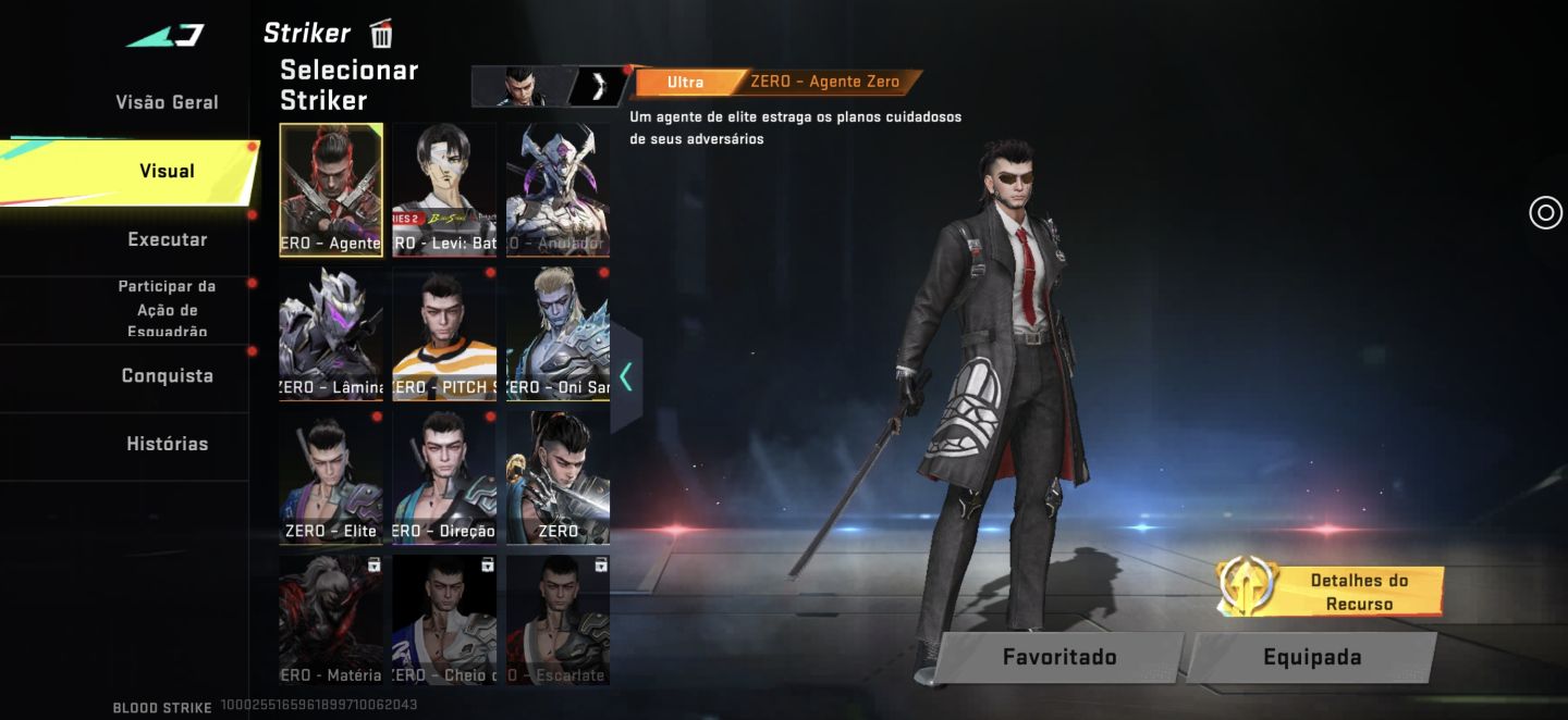 CONTA POSSUI 7 ARMAS ETERNAS E ALONDRA ENTERNA