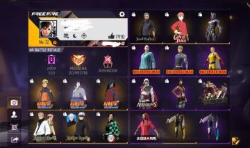CONTA RARA FREE FIRE (LEIA DESCRIÇÃO)