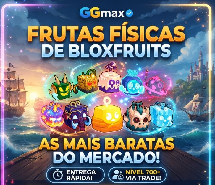 FRUTAS FÍSICAS BLOXFRUITS! ENTREGA RÁPIDA E O MAIS BARATO DO MERCADO!!