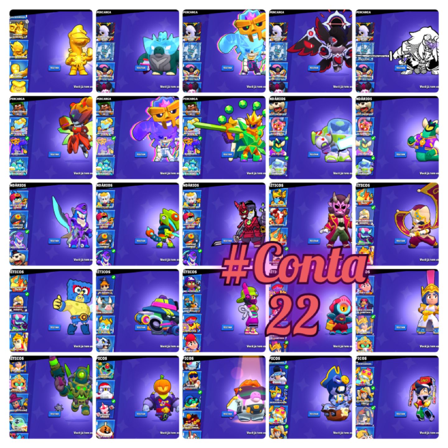 CONTAS BRAWL STARS, MELHOR PREÇO AQUI! ENTREGA AUTOMÁTICA!