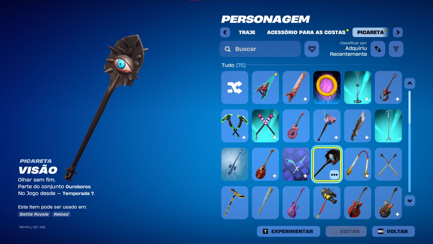 Conta Fortnite Tryhard