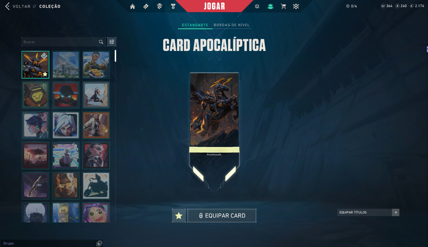 Conta Valorant com varias skins