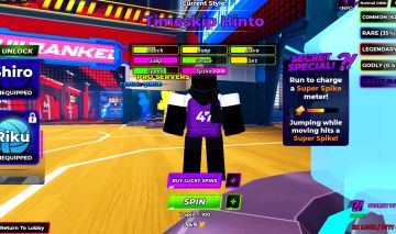 CONTA DE VOLLEYBALL LEGENDS COM TIMESKIP HINTO TSH