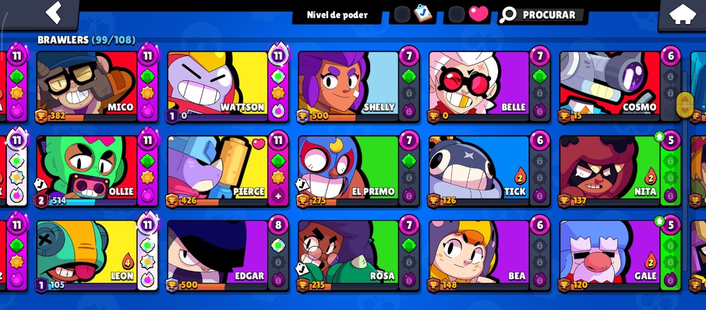 Conta de Brawl+Clash Royale