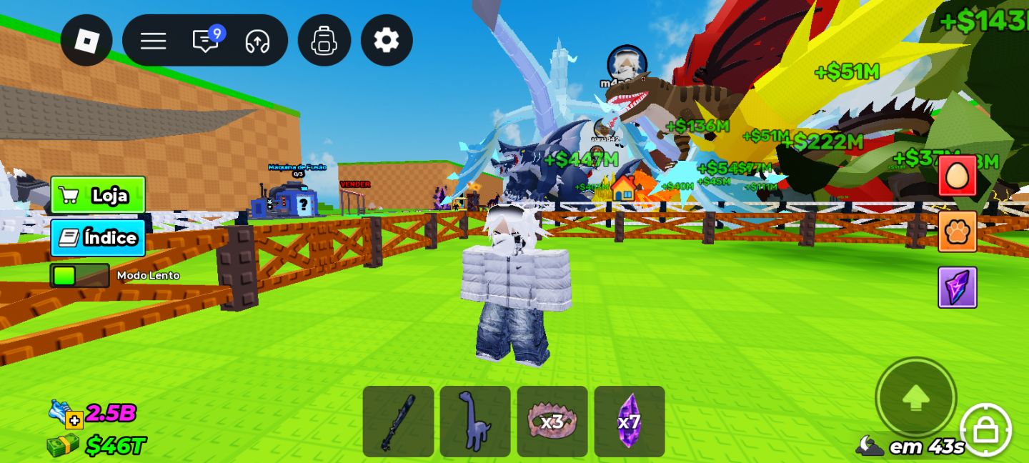 Conta de Roblox gemada