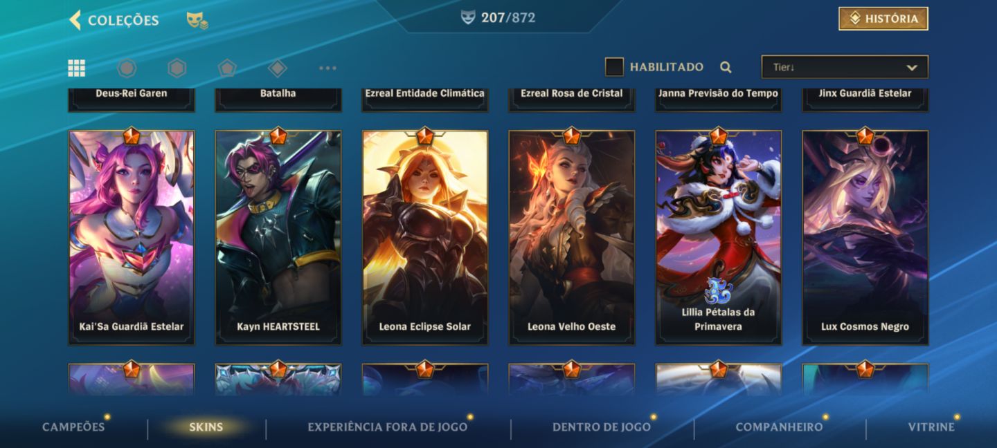 Conta lol (wild Rift) Full Challenger