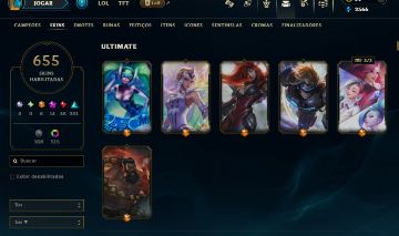 Conta lol/vava/wild rift. IMORTAL/DIAMANTE com dados de recuperação