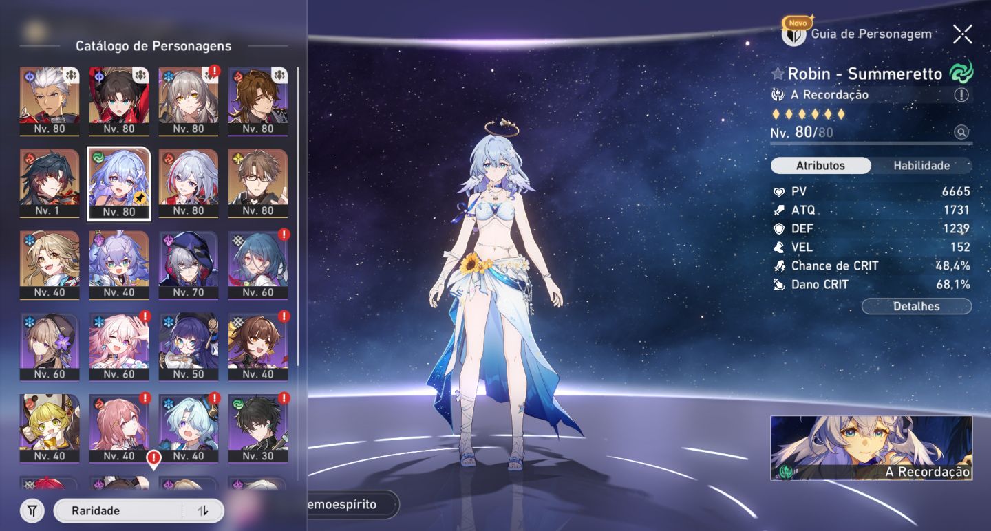 Conta SRobin E1S1 + Mblade + Rin e Archer!