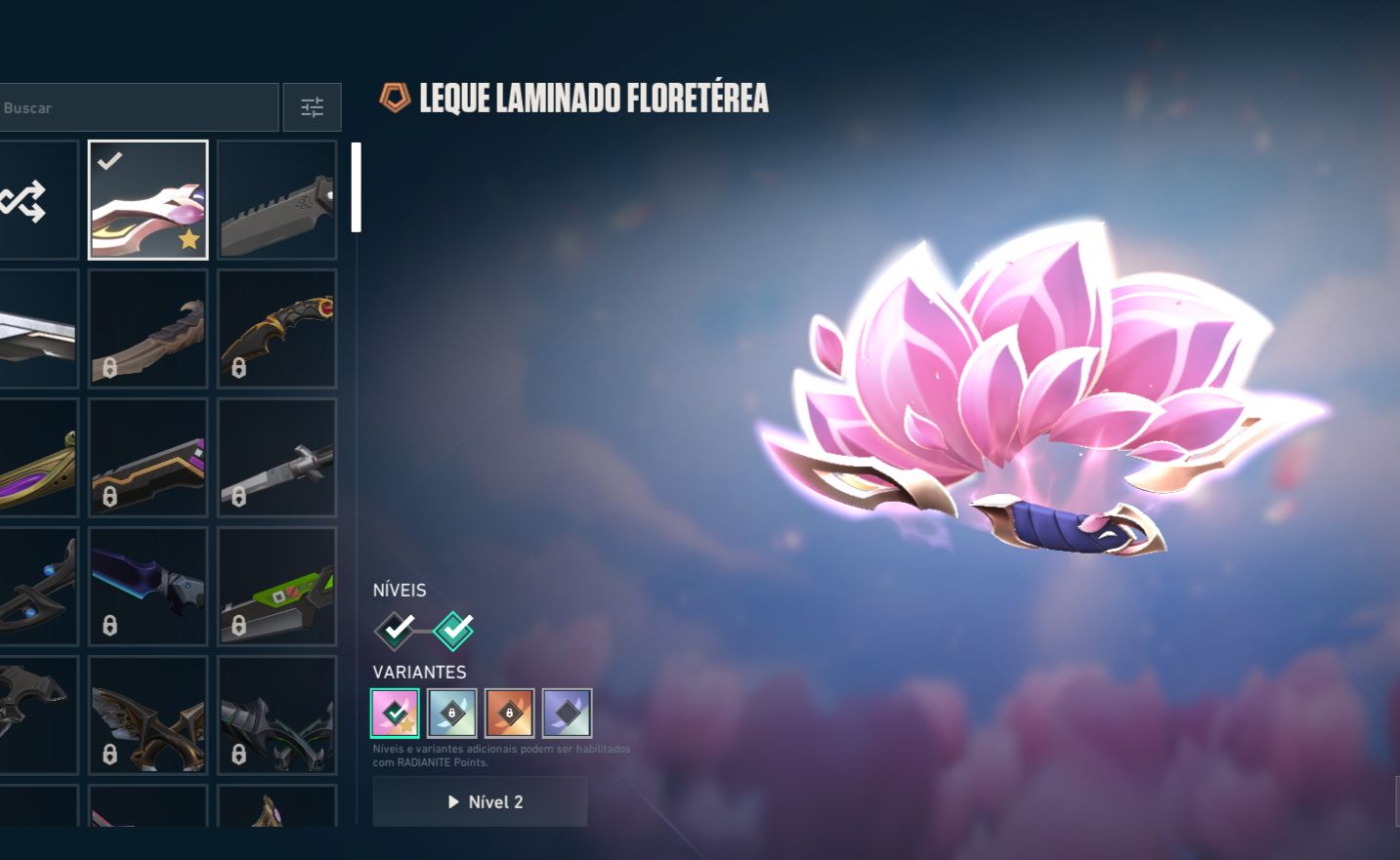 Conta Valorant Faca + Skins