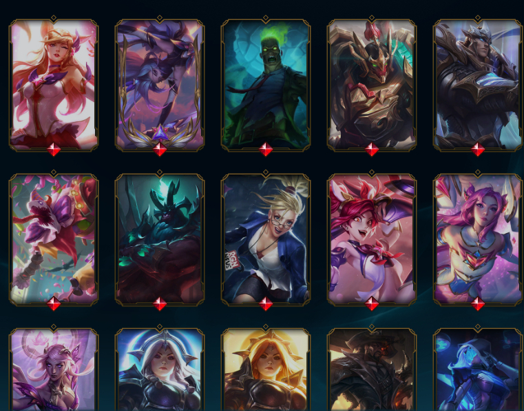 Conta League Of Legends + Valorant com muitas skins