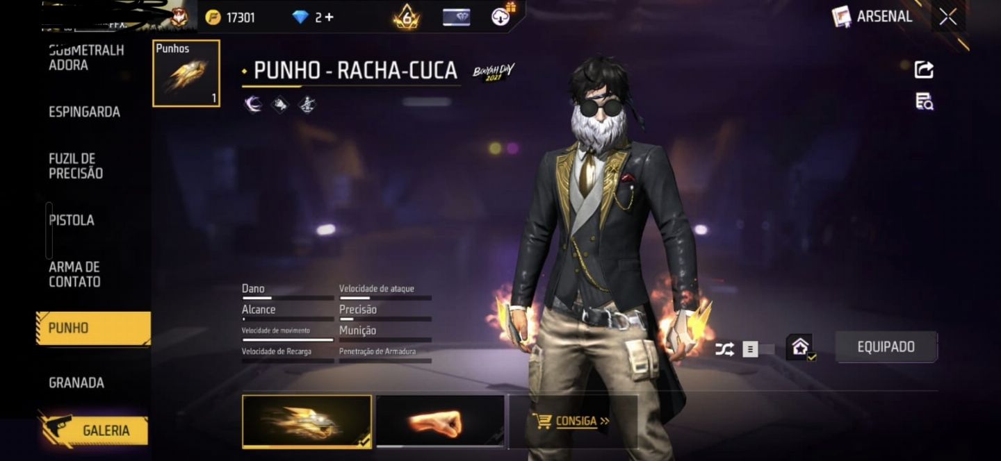 CONTA RARA FREE FIRE - FULL ACESSO (RARA E ANTIGA)