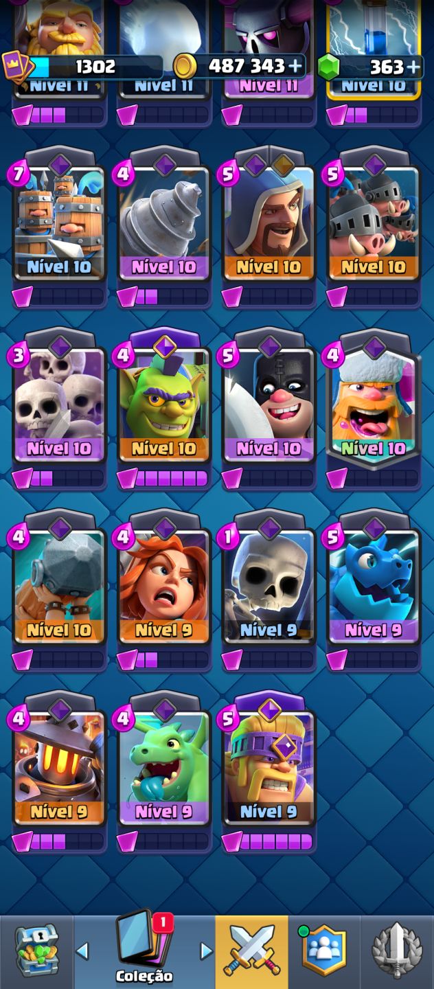 CONTA CLASH ROYALE EXCELENTE PARA VETERANOS E INICIANTES