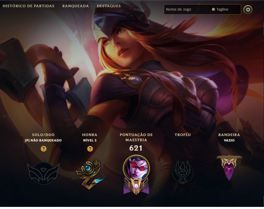 Conta LoL Nível 268 | 320 Skins (DJ Sona) | 38k Essência Laranja e 5k RP
