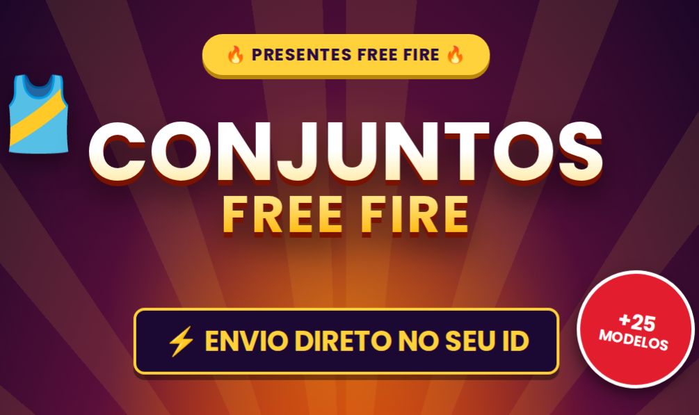FREE FIRE CONJUNTOS | ENTREGA RAPIDA