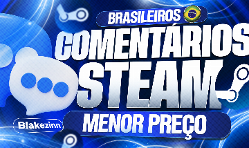 COMENTÁRIOS PT-BR PERFIL STEAM! (MENOR PREÇO)
