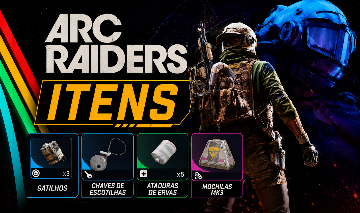 ARC RAIDERS VENDAS ITENS (GATILHO, CHAVES DE ESCOTILHA, CURAS, MK3, PATOS)