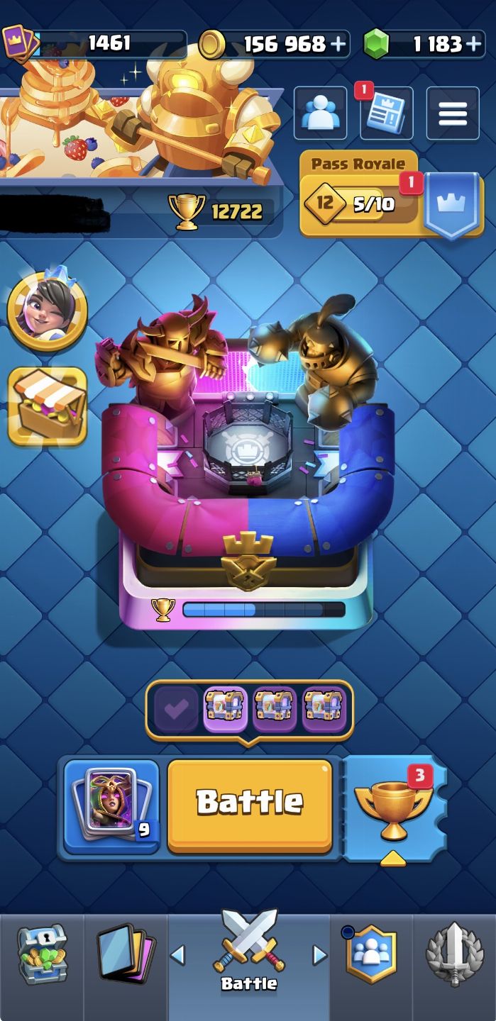 Conta de Clash Royale arena 30