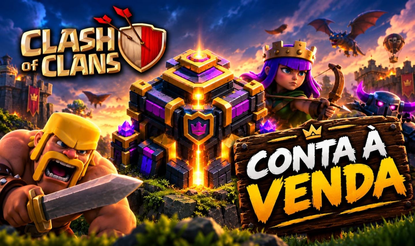 CV18 QUASE FULL | HERÓIS ALTOS | 9 SKINS LENDÁRIAS | PAISAGEM CLASH OF DRAGONS
