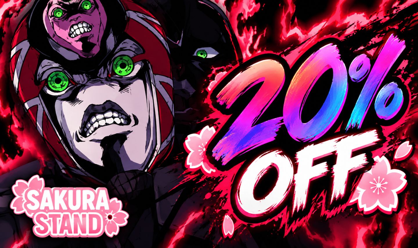 SAKURA STAND SPECS-MIDKNIGHT,RONIN CE,CHOSO, CID,MOCKED+MENOR PREÇO DO MERCADO!!