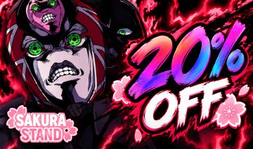 SAKURA STAND SPECS-MIDKNIGHT,RONIN CE,CHOSO, CID,MOCKED,MENOR PREÇO DO MERCADO!!