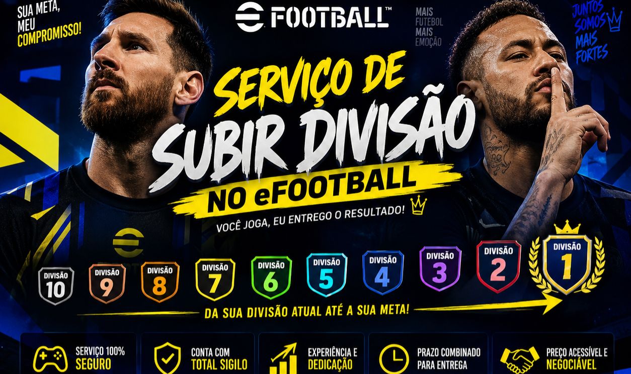 SUBO SUA DIVISÃO NO eFOOTBALL!