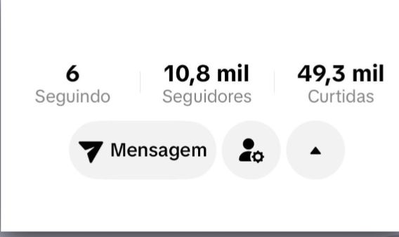 CONTA DE TIK TOK 10.800 SEGUIDORES - PÚBLICO 100%BR