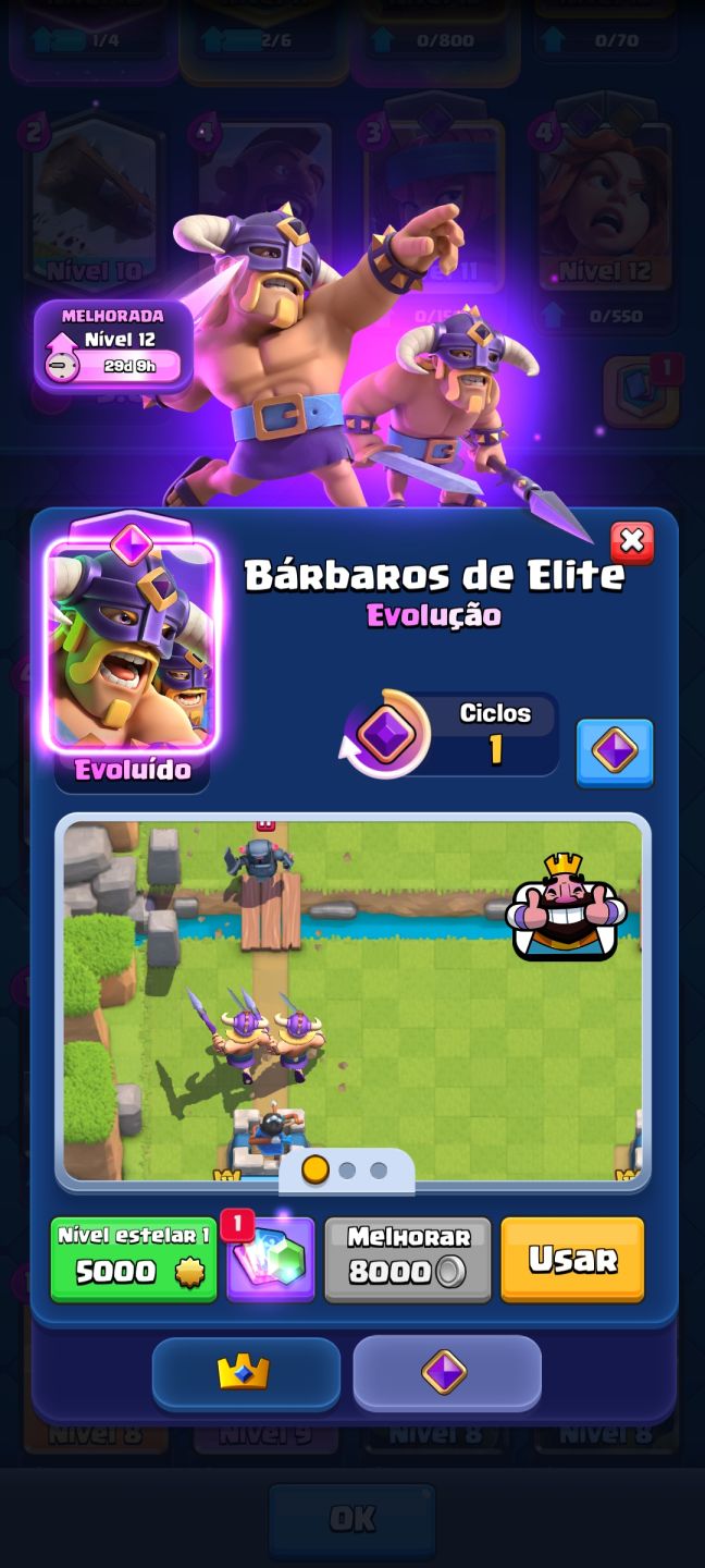 CONTA CLASH ROYALE 6426 TROFÉUS