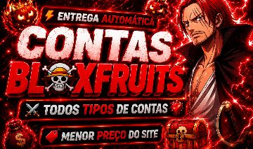 [ENTREGA INSTANTÂNEA] CONTAS DE BLOX FRUITS - V4/FULLGEAR/MYTHICAS/LVMAX - TUDO