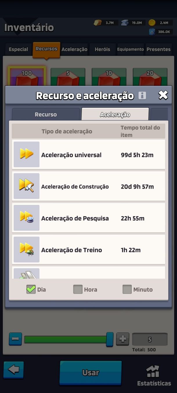 Conta Last War HQ30 | 124,5M | T10 | VIP 13 | Servidor 2032