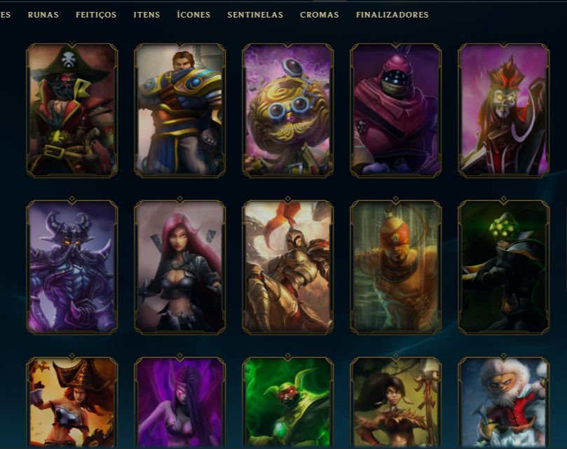 SKIN LENDÁRIA LUCIAN VELHO OESTE + [ CONTA MAIN ADC ] + [ TROCA NICK ]