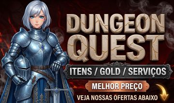 Dungeon Quest Reborn - Itens | Skills | Lendários | Armas | Carrys