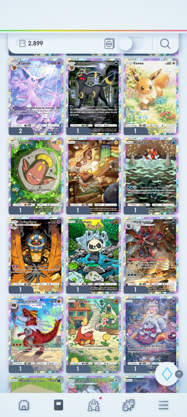Conta Pokémon TCG Pocket - Deck principal Zoroak+Butterfree