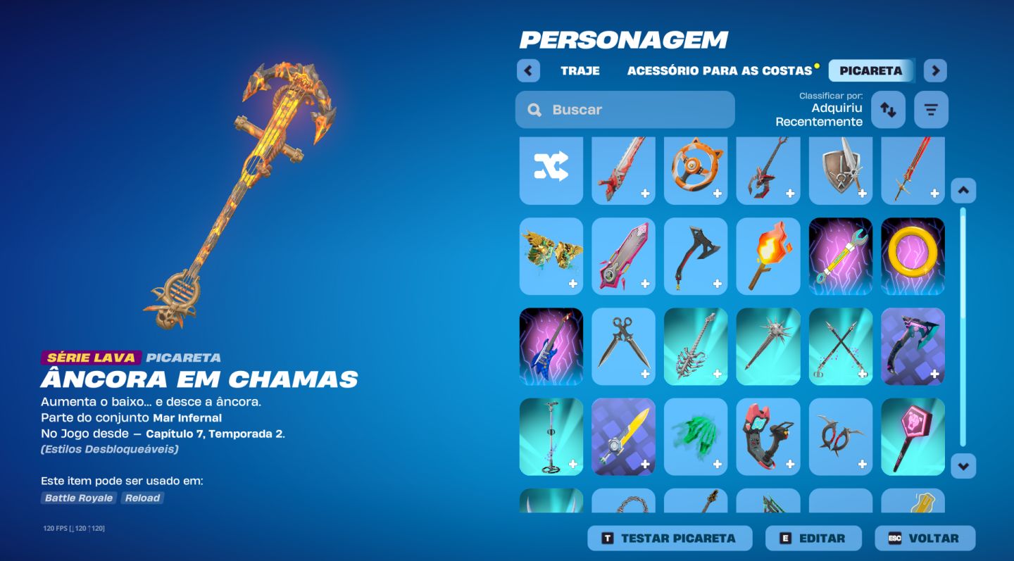 CONTA FORTNITE | 100 V-BUCKS + CLUBE ATIVO