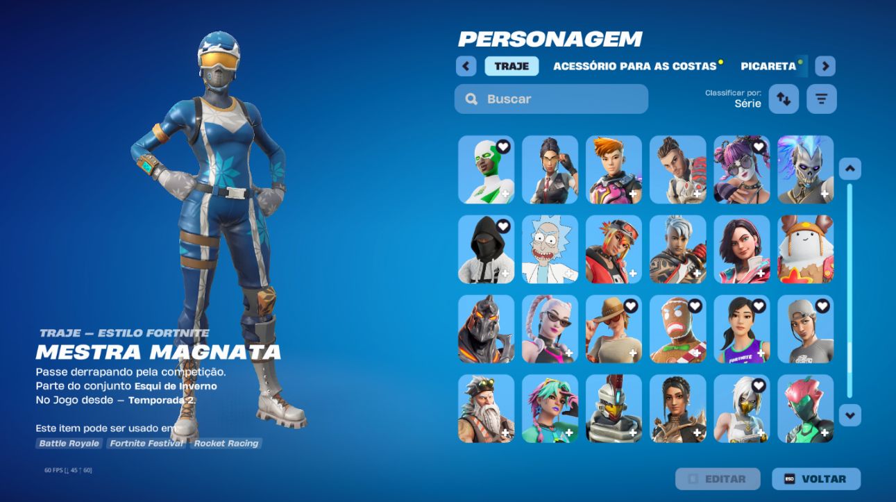 CONTA DE FORTNITE COM SKINS RARAS E SALVE O MUNDO COM VBUCKS