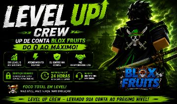 UPADOR PROFISSIONAL DE CONTA BLOX FRUITS | LEVEL 0 AO MAX