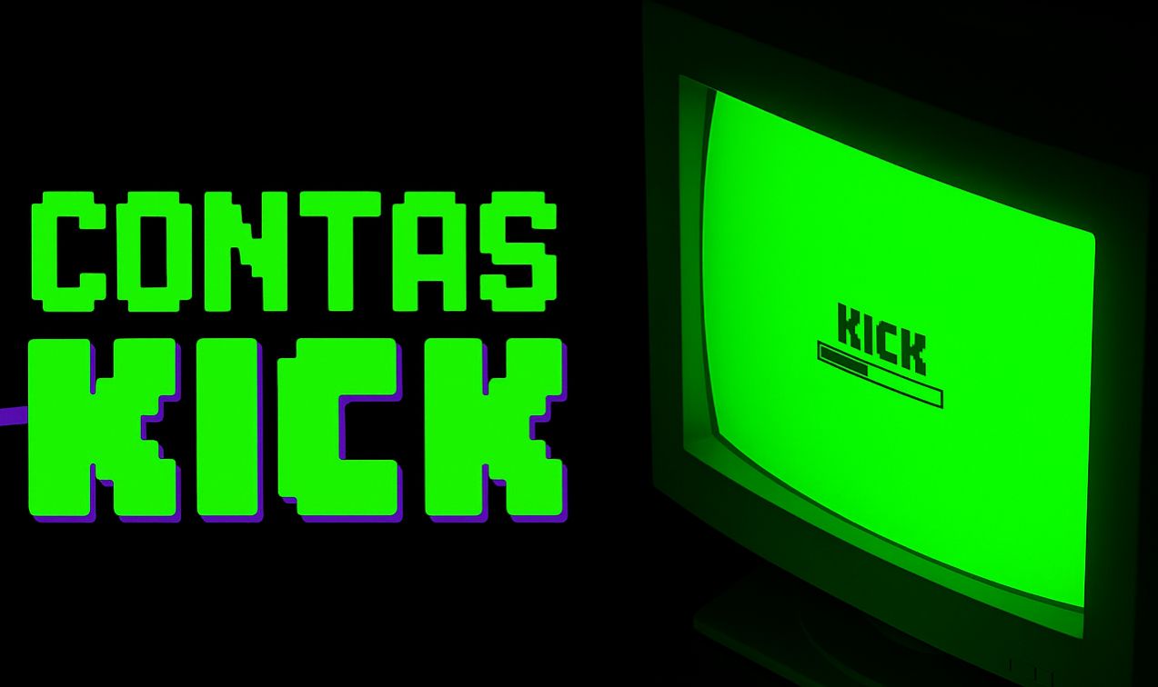 CONTAS KICK NOVAS | ENTREGA AUTOMÁTICA