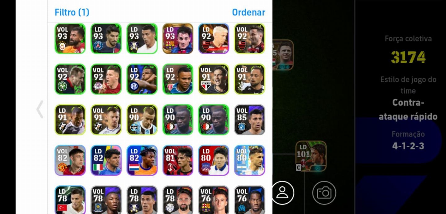 CONTA DE EFOOTBALL A VENDA