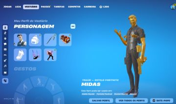 Conta Fortnite OG | 125 Skins | skins OG | 1200 V-bucks | compatível Pc/mobile